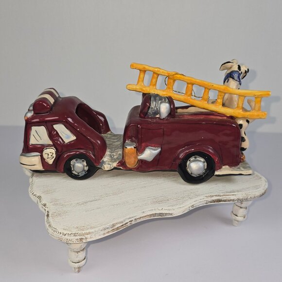 Blue Sky Clayworks #23 Heroes Brigade Firetruck Dalmatian by Heather Goldminc - Picture 5 of 8